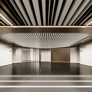 Modern and Minimalist Aluminum Square Tubes/Grilles