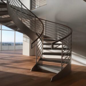 Strong Steel Structure Custom Staircase