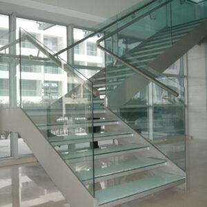 Modern Glass Stair Railings